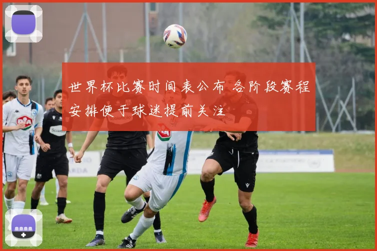 世界杯比赛时间表公布 各阶段赛程安排便于球迷提前关注